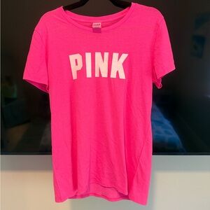 PINK Victoria's Secret Label in Hot Pink